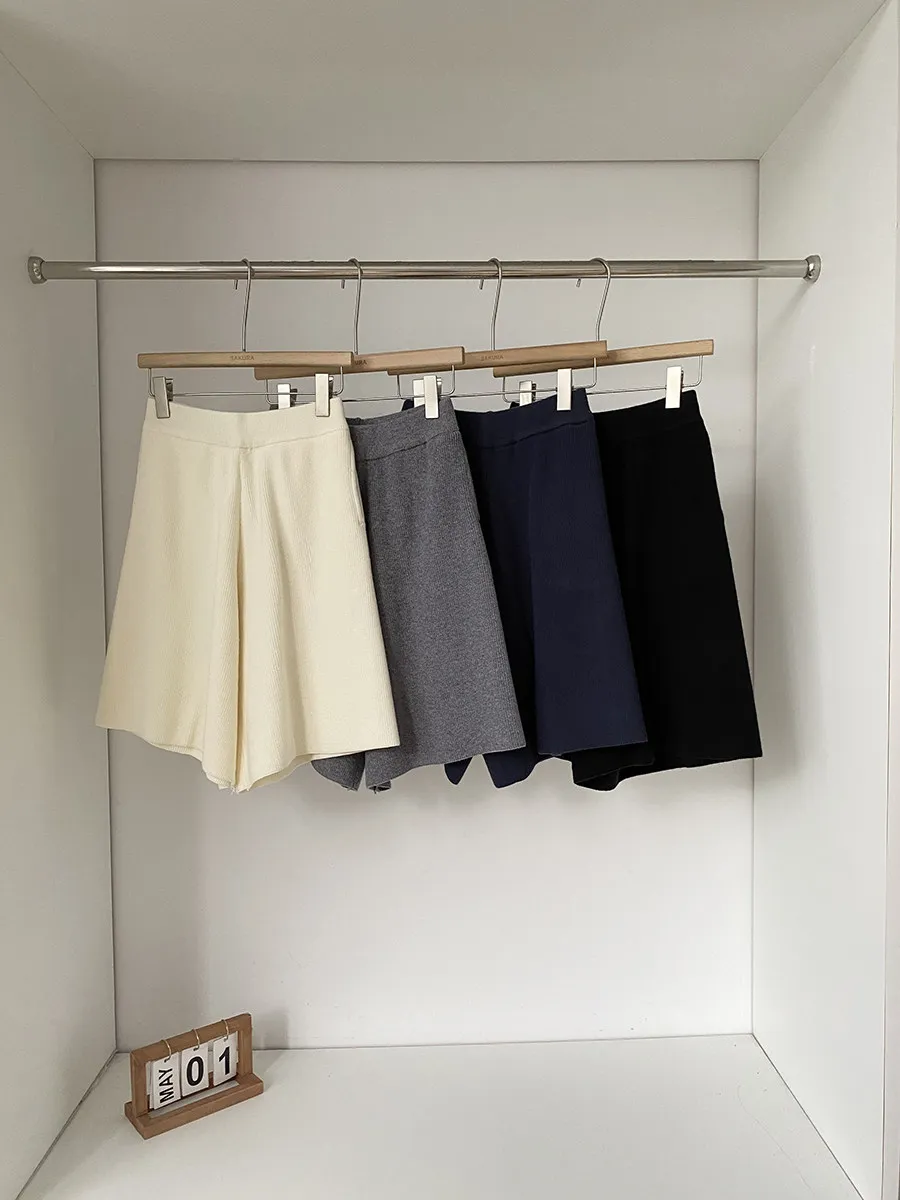 Korean Style High Waist Wide Leg Casual Pants Women's Pure Color Versatile Spring New Arrival Slimming Effect Commute Suitable
