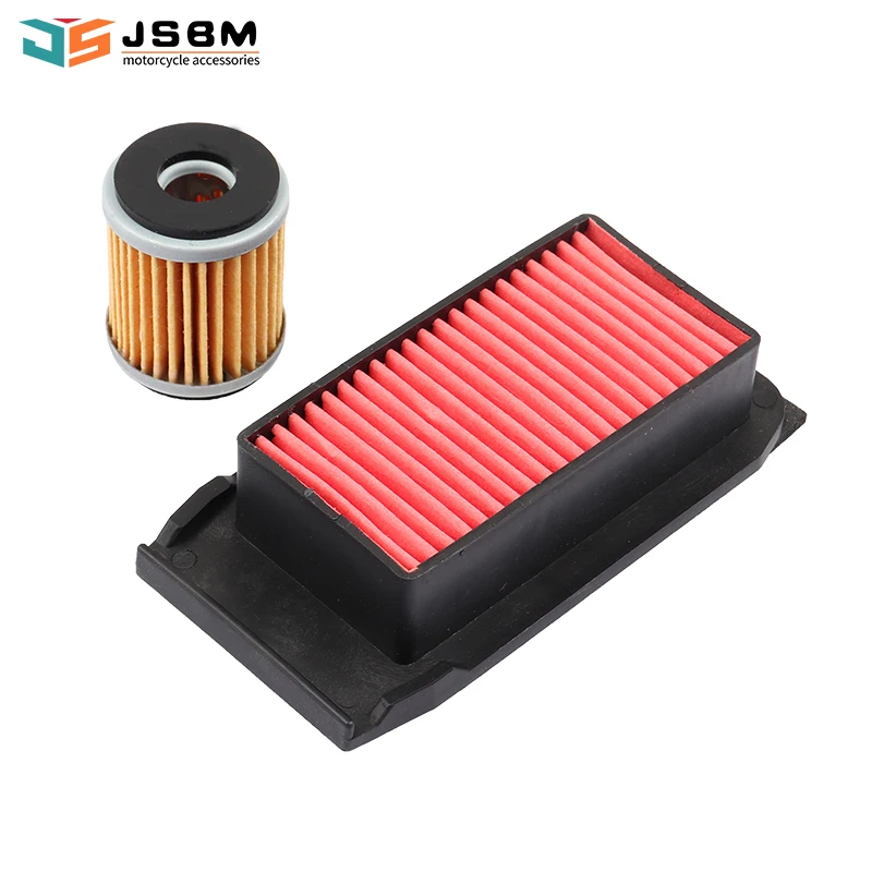 JSBM Motorcycle Accessories Air Filter Oil Filters For YAMAHA XT250 2005 - 2023 Magician Serow 250 XG250 Tricker 250 2004- 2010