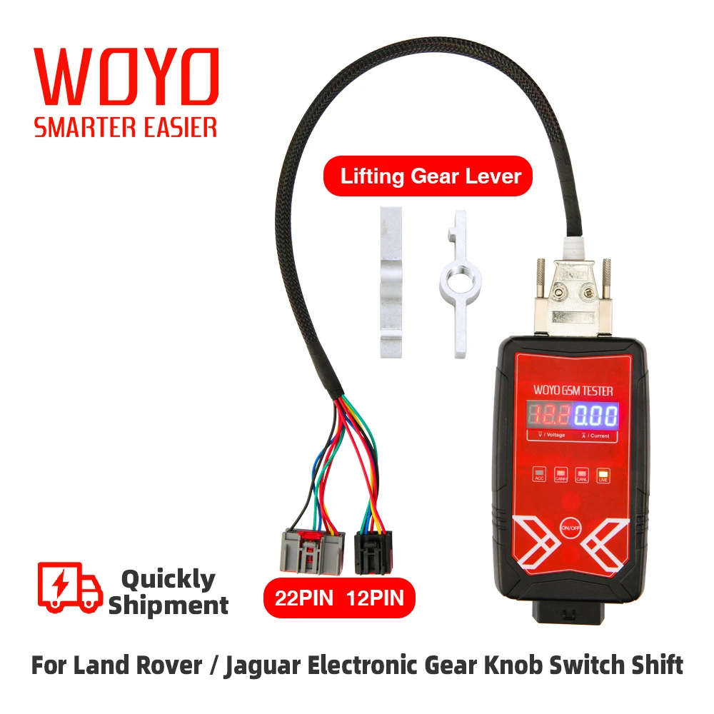 

WOYO Vehicle Diagnostic Tool For Jaguar Land Rover GSM Gear Shift Module Tester Gear Lever Rotary Gear Selection Dial Repair Kit