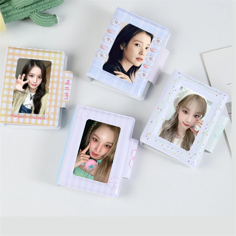 3 Inch Album Photo Card Kpop Binder Idol Postcard Photo Album Collector Card Loose-leaf Binder Lomo Card Card Case Card Holder