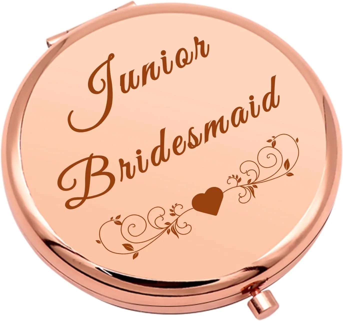 Junior Bridesmaid Gift Maid of Honor Proposal Gifts Compact Makeup Mirror for Sister Friend Bridal Shower Wedding Party Gift