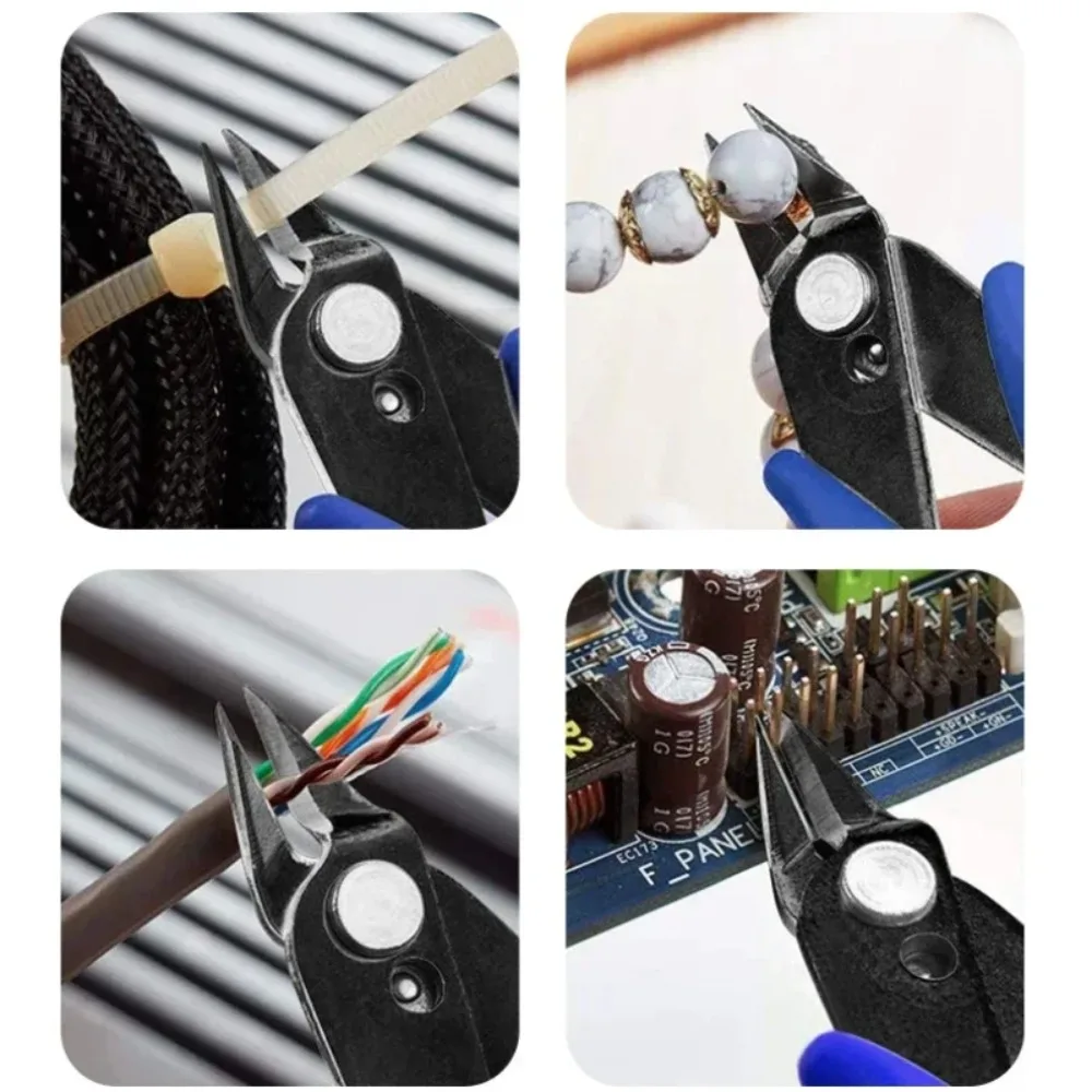 Clamp DIY Electronic Diagonal Pliers Side Cutting Nippers Wire Cutter 3D Printer Parts Models Hand Tools