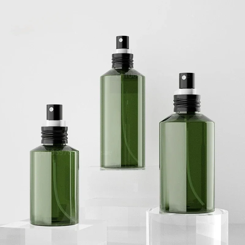 50-200 ML Spray Bottle Portable Green Plastic Sprayer Bottle Refillable Travel Essentials Perfume Bottle Cosmetic Containers