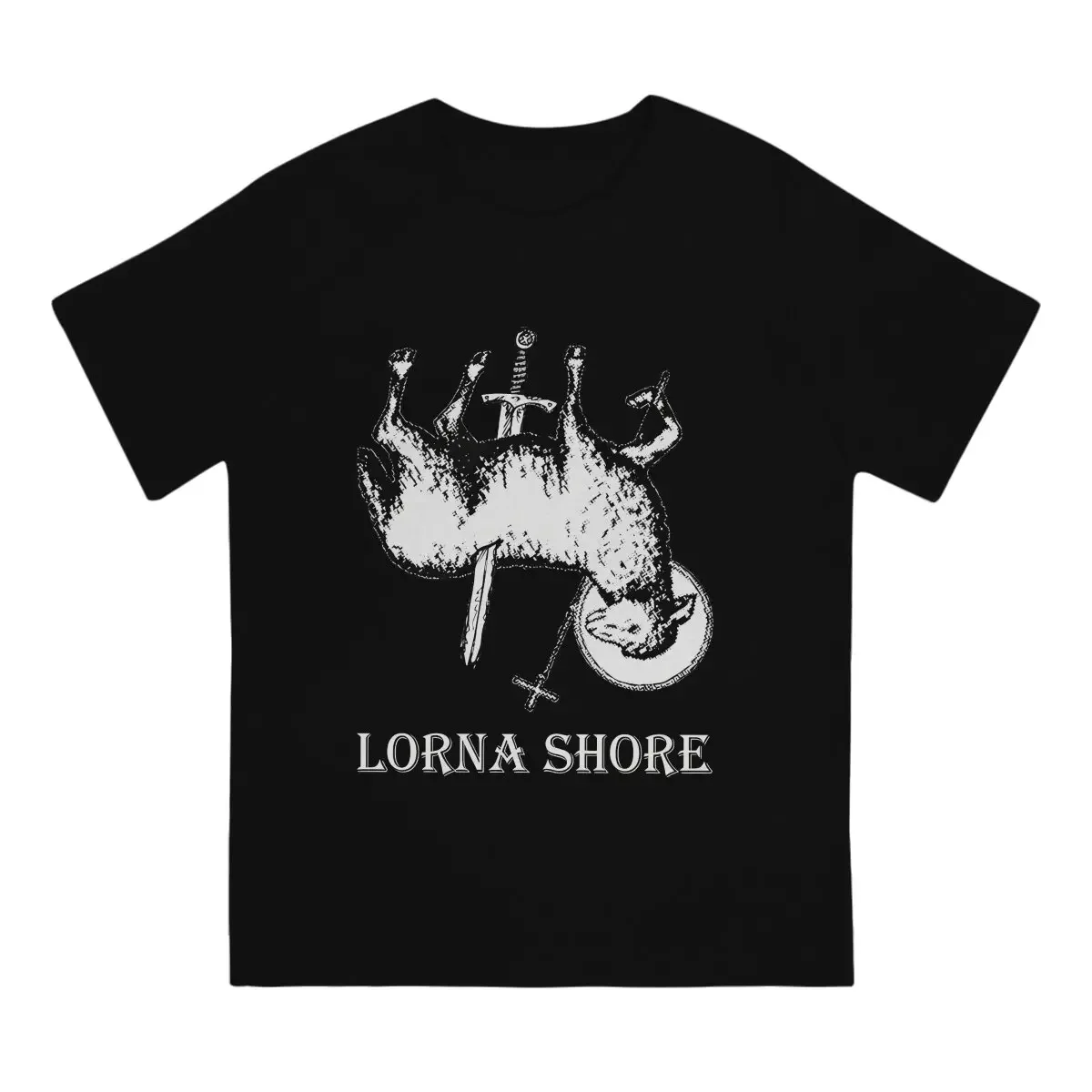 Men T-Shirt This Is Hell Single Novelty 100% Cotton Tee Shirt Short Sleeve Lorna Shore T Shirt Crewneck Tops Party