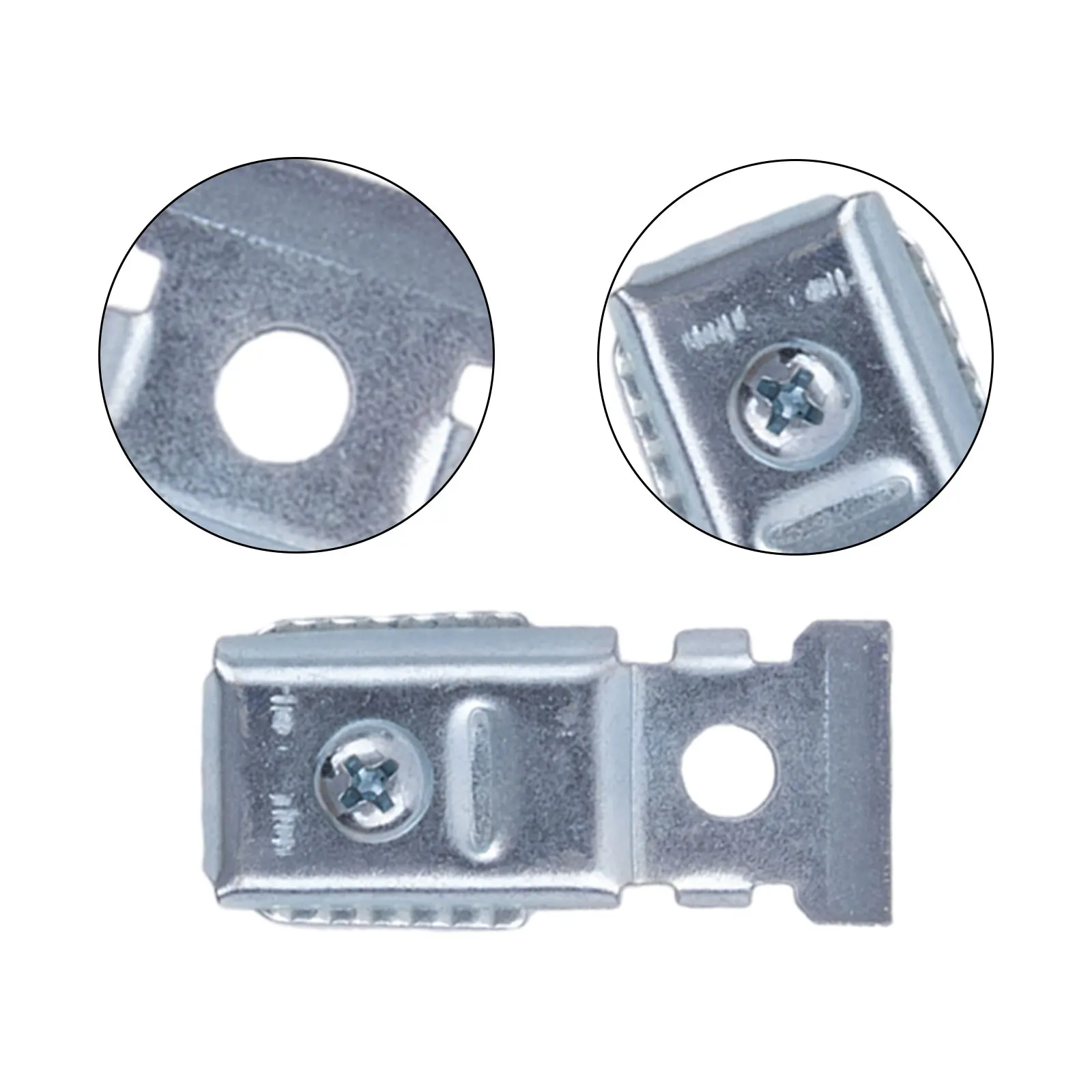 Repair Tools Door Hardware Kits Silver Useful White 1 Pack Accessories Metal New Nylon Parts High Quality Nice
