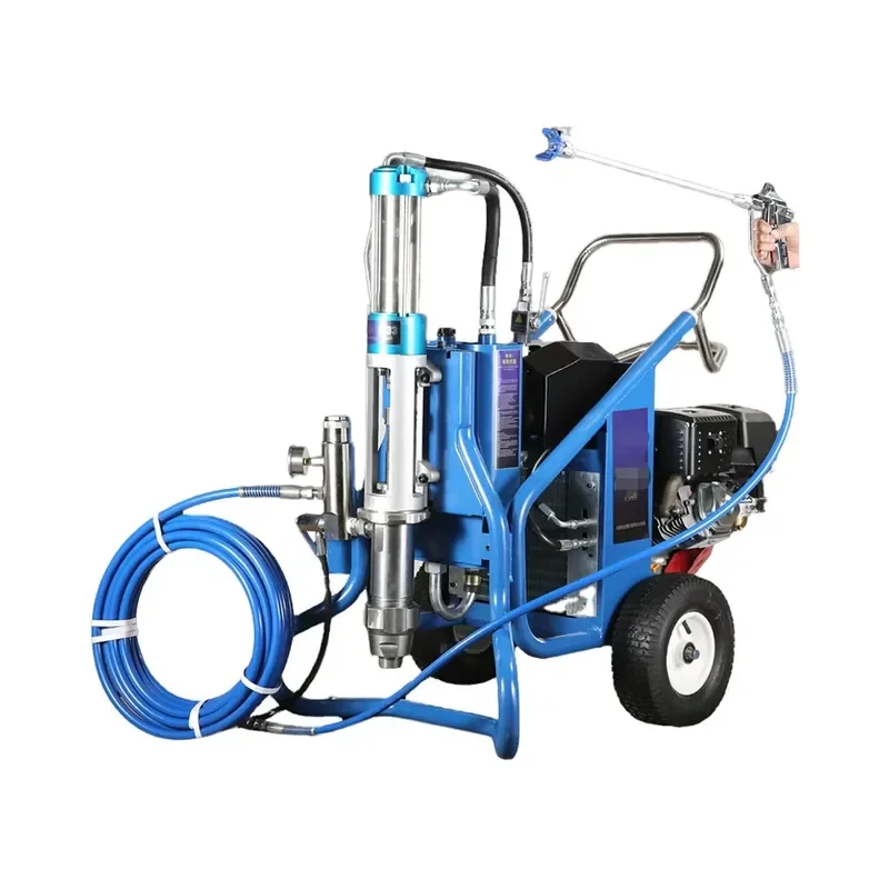 Large Multifunctional Electric High-Pressure Airless Spraying Machine for Coating Putty Engineering Power Spray Gun Painting