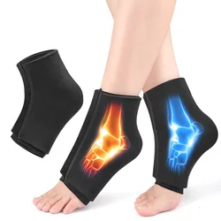Paquete de hielo de gel reutilizable para pies: terapia fría y caliente, ideal para tendinitis de Aquiles, fascitis plantar y alivio de la hinchazón