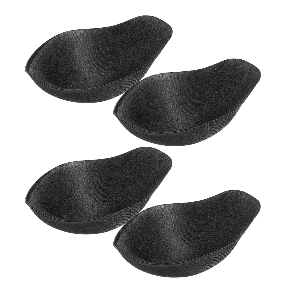 

4Pcs Men Bulge Enhancing Underwear Cup Sponge Pad Swimwear Padded Black Briefs Swim Trunks Support Comfort