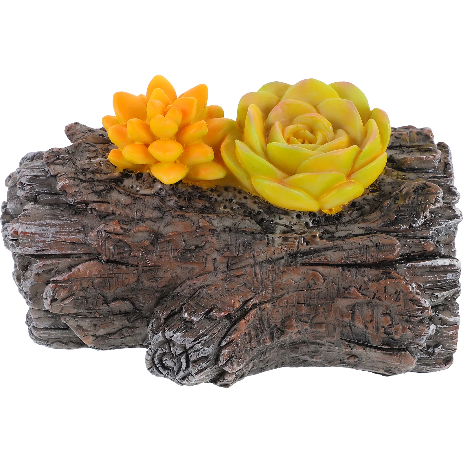 

Artificial Tree Stump Key Hider Resin Hidden Key Storage Box Outdoor Garden Yard Concealed Safe Storage for Keys Cash Small