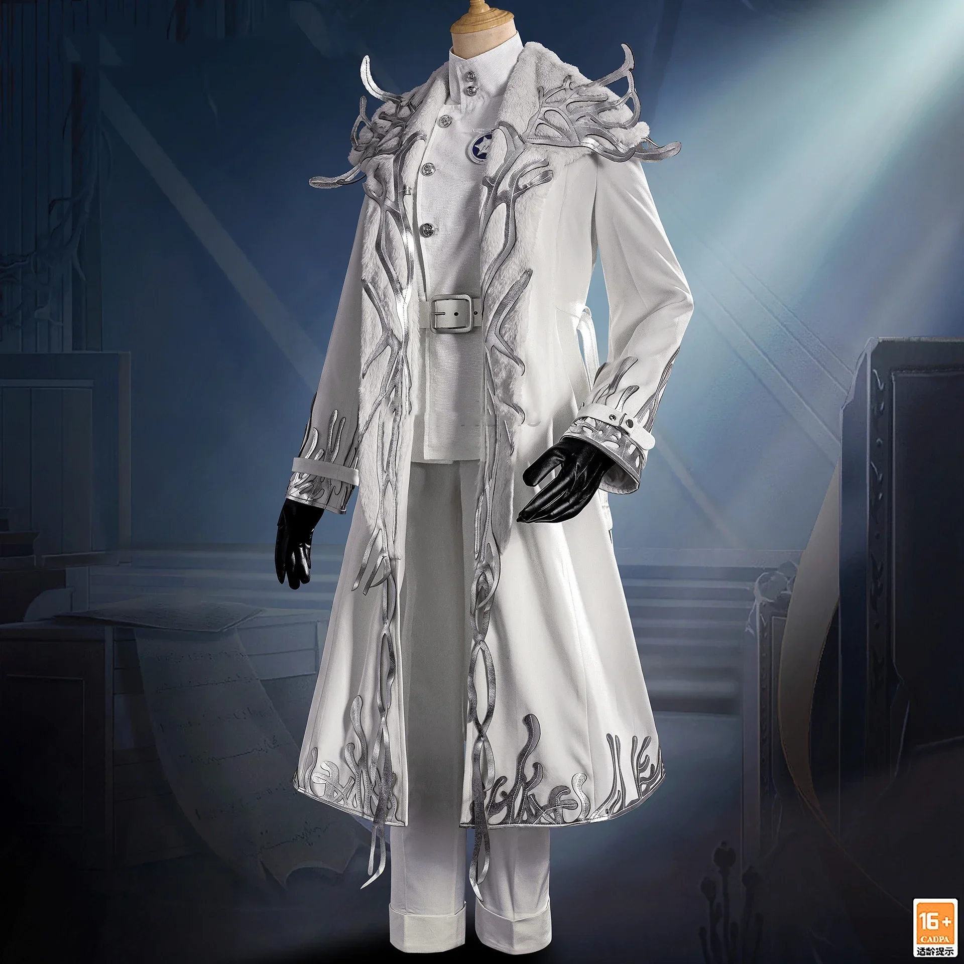 Carrie-Cos Identity V Frederick Kreiburg Composer Call Of The Abyss Game Suit Cosplay Costume Halloween Party Role Play Outfit