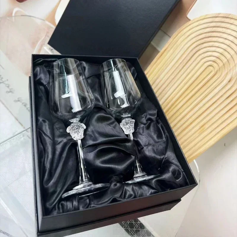 

Creativity European Style High-quality Glass Cocktails Red Wine Cocktails, Party Decorations Home Glass Cups Copa De Vino Tinto