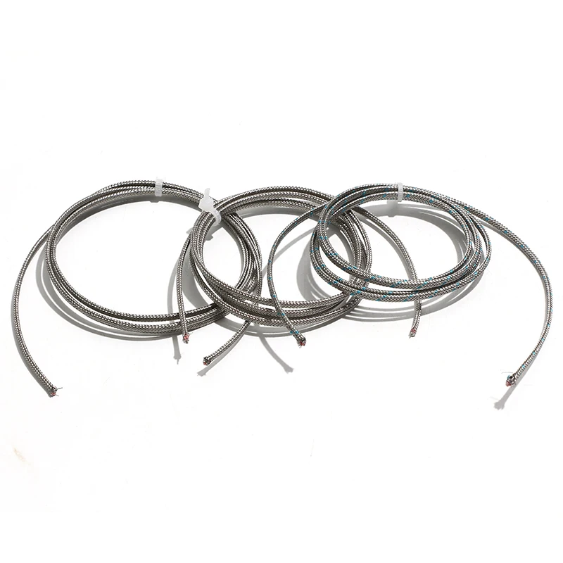 Metal Shielded KX Compensation Conductor K-type Temperature Measuring Wire Multicore Thermocouple Wire 2*0.4 2*0.5 2*7*0.2