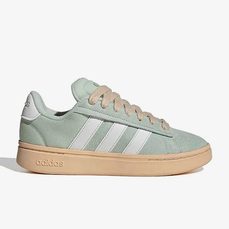 Adidas genuine 37 new women's light green beige fit minimalist board shoes IH1350