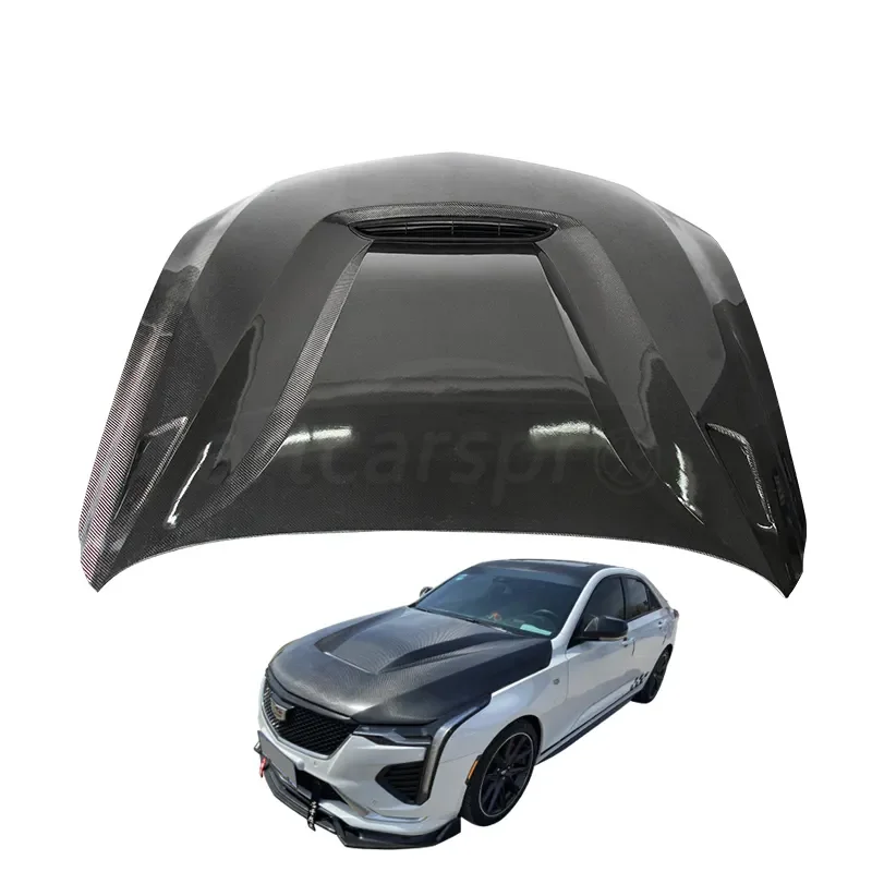 

Car Parts Carbon Fiber Engine Hood Bonnet for Cadillac CT4 2020-