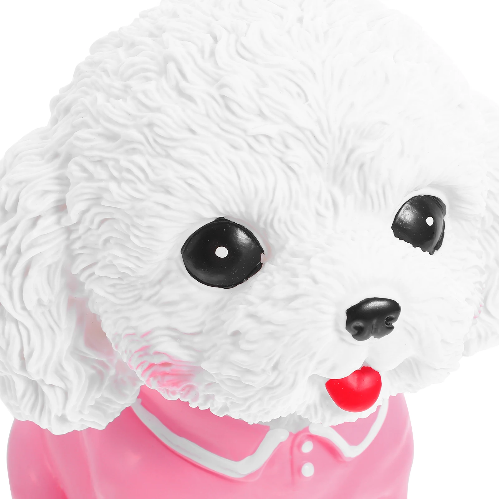 Bezpieczna gumowa skarbonka w kształcie pieska, duża pojemność, łatwe wyjmowanie, uroczy design, dekoracja do pokoju dziecięcego, pojemnik na monety.