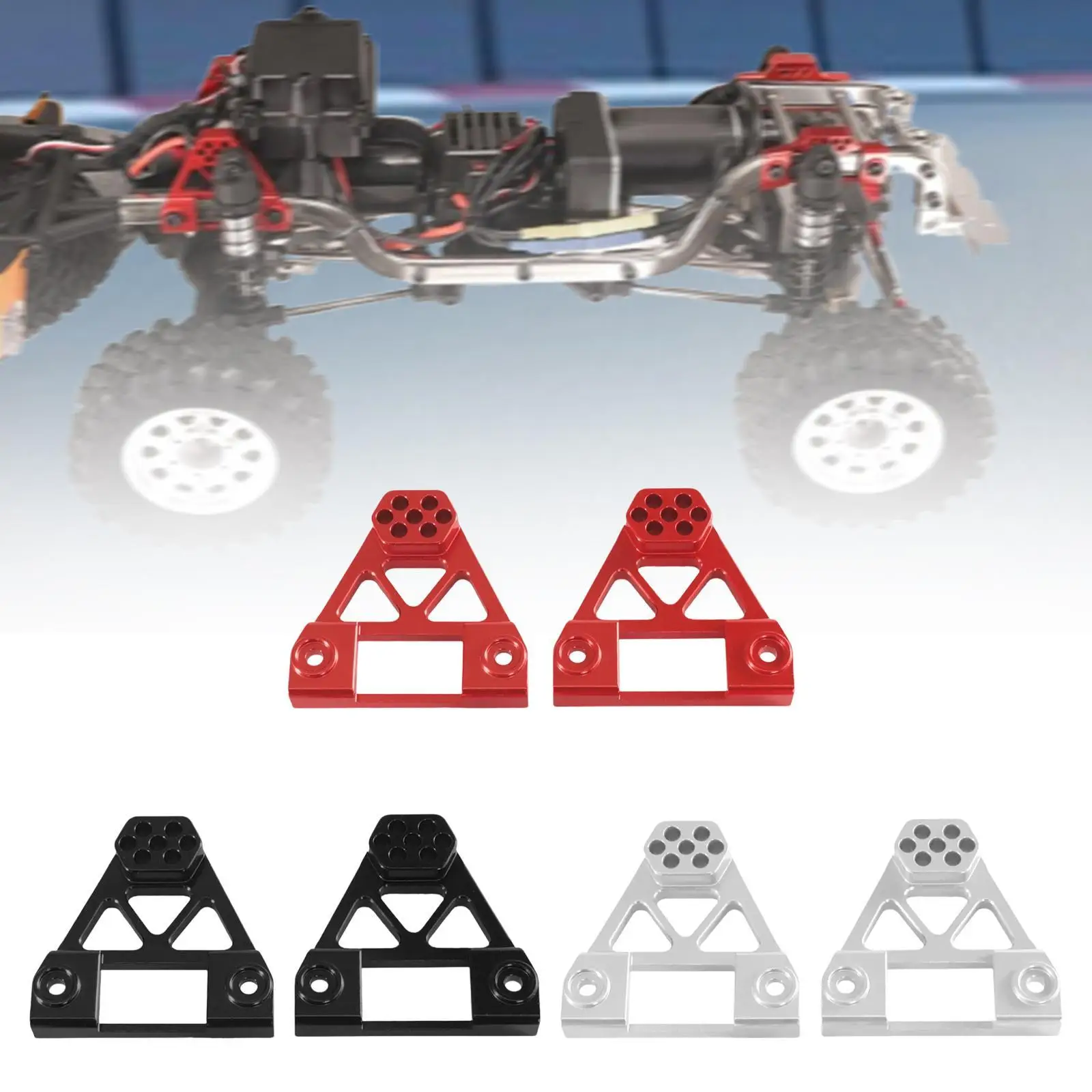 

RC Car Shock Mounts Shock Hoops Professional Heavy Duty Shock Absorber Towers RC Car Upgrade Accessories for 1:12 H12Y H12Y+