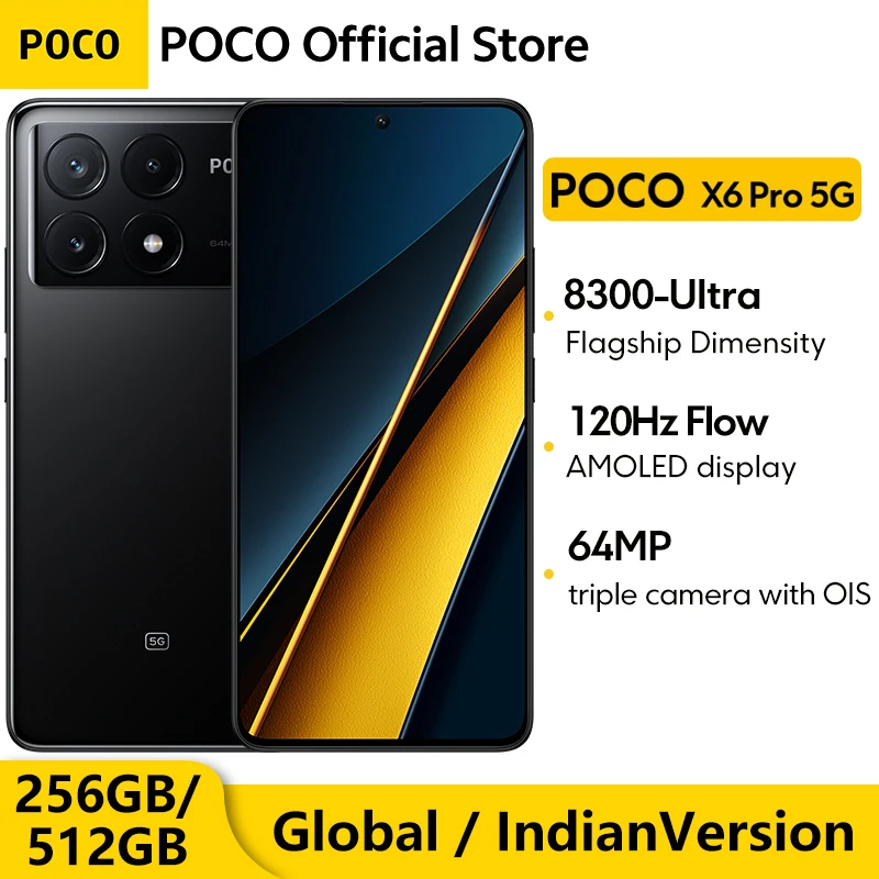 Poco X6 Pro NFC: La Scelta Perfetta per Chi Cerca Prestazioni, Velocità e Funzionalità Tutte in Un Solo Smartphones