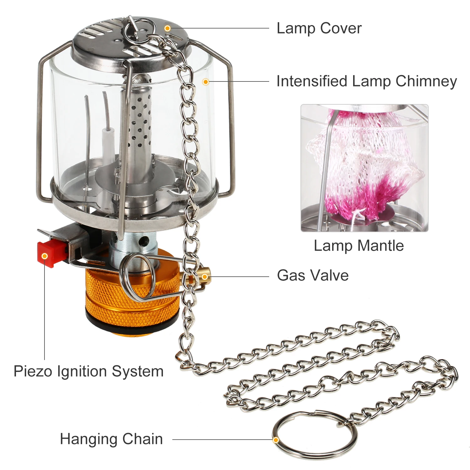 Outdoor Portable Camping Gas L - Camping Cooking Light recension och pris