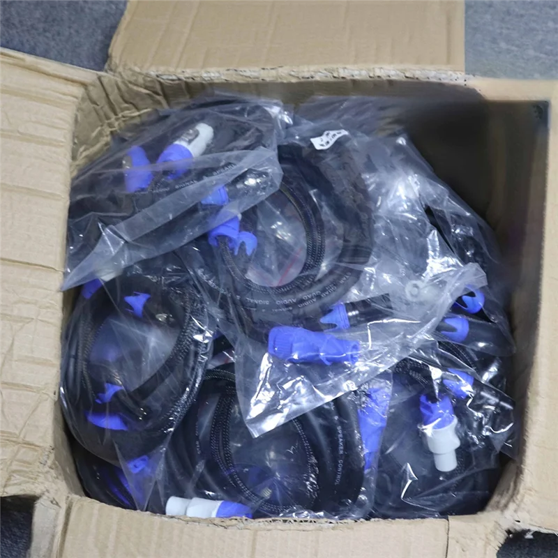 

HHO-High Quality For Stage Lighting Led Screen Powercon 3-Pin XLR Combo Cable 1M/5M DMX512 Power Con Cable