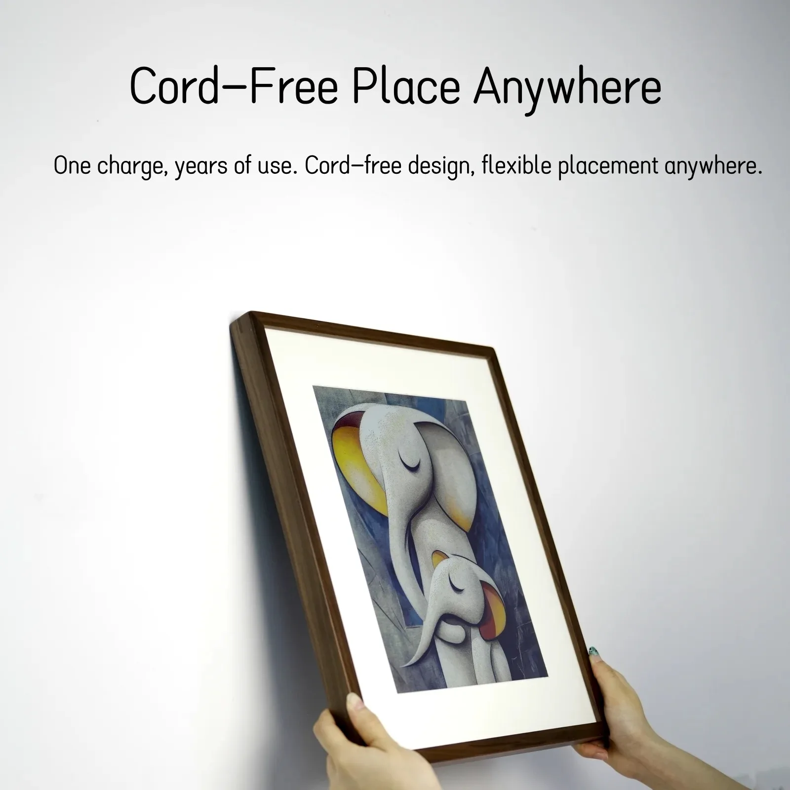 Hindetel 7.3 inch wall mounted - Digital Photo Frame Wifi review and price