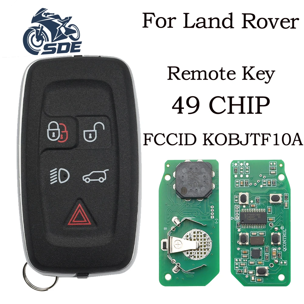 

SDE KOBJTF10A for Land Rover Aurora Range Rover Sport Edition Smart Key 315/433MHZ ID49Chip