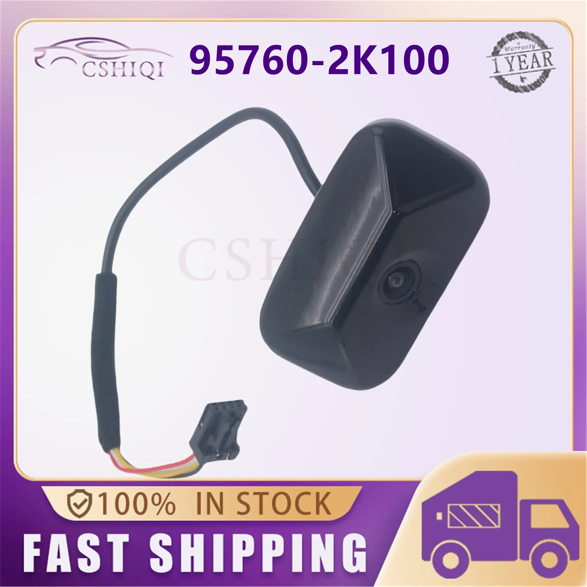 95760-2K100 For Kia Soul 1.6L 2.0L L4 2010 2011 2012 2013 Rear View Backup Camera 957602K100 95760-2K100-I7 957602K100I7 6-18V - view 3