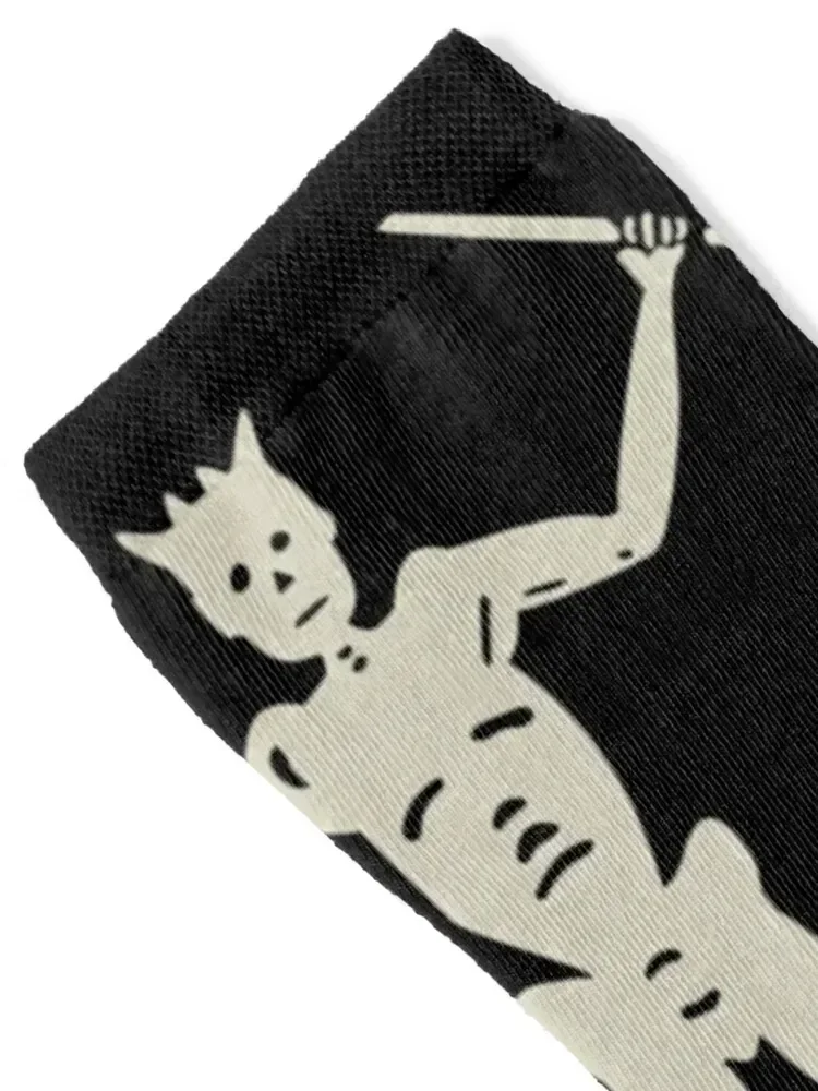 Pirate Blackbeard (Edward Teach) Essential Socks new in's professional running soccer anti-slip anime Socks Man Women's