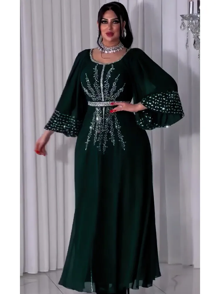 Ramadan Eid Abaya Dubai Turkey Muslim Hijab Long Dress Islamic Clothing African Dresses For Women Robe Musulmane Djellaba Femme