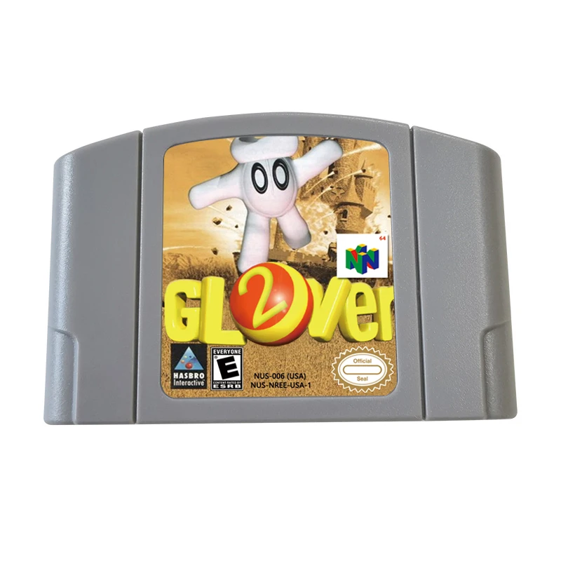 LinkC1 - 64 Bit Video Game Mace: The Dark Age, Glover 2, International Superstar Soccer 98 For N64 Games Cartridge NTSC-U