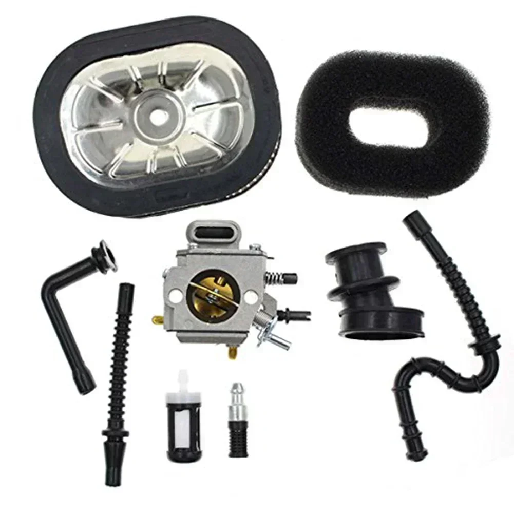 

Carburetor Kit for MS440 and For MS460 Chainsaws Includes Air Filter Fuel Line and More for Optimal Performance