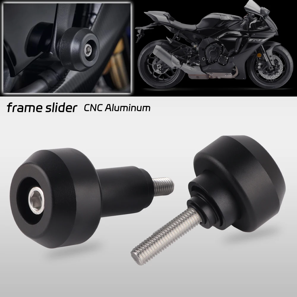 MT-10 Frame Slider Crash Protector For YAMAHA YZF-R1 MT-10 YZF-R1M YZF R1 R1M MT10 SP  FZ10 Fairing Guards Engine Crash Bobbins