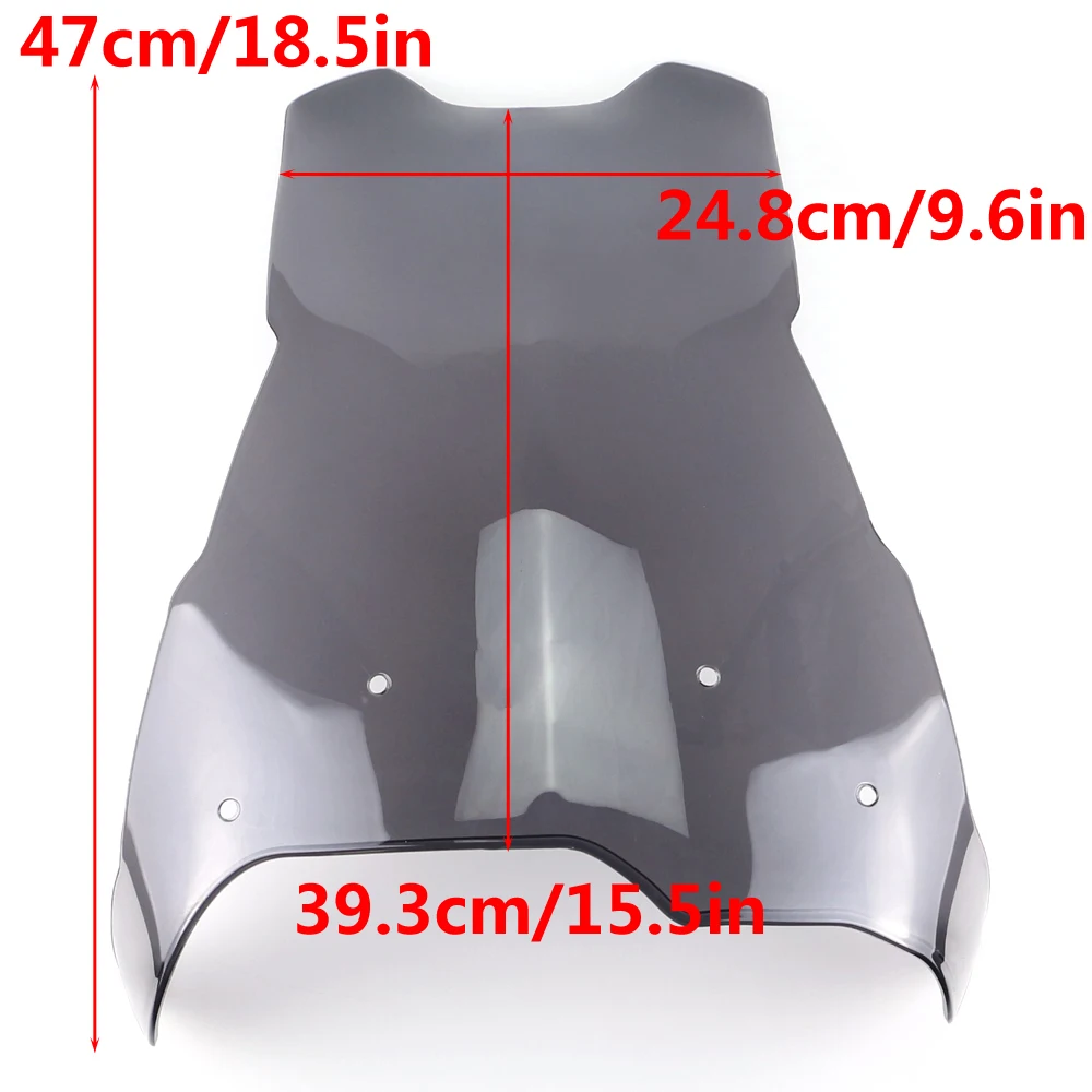 For BMW F800GS 2008-2016 /F650GS F700GS 2008-2013 Motorcycle Windshield Windscreen Deflector 2009 2010 2011 2012 2013 2014 15 16 view 3