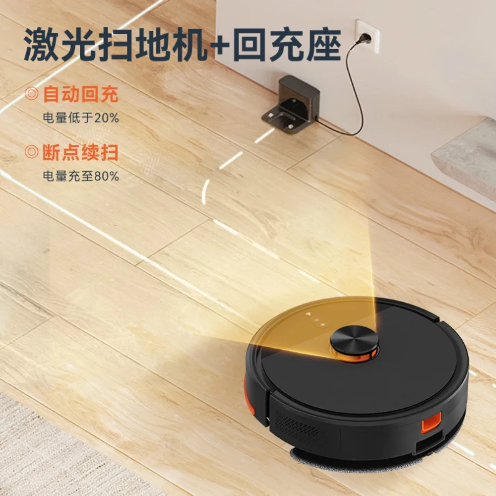 Aspiradora Floor Cleaning Robot With Self-Emptying Dustbin Mopping Smart Robot Vacuum Cleaner
