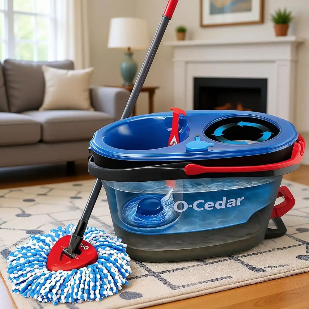 

Water-Activated Spin Mop System | Deep Clean & 99% Bacteria Removal