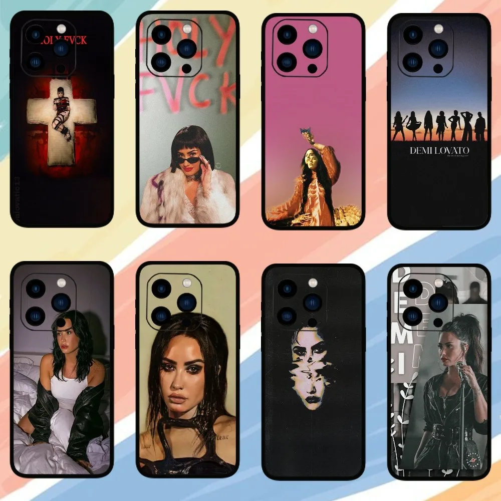 Singer Demi Lovato Phone Case For iPhone 15 14 13 12 11 Pro Max mini XS XR X 8 Plus SE Cover