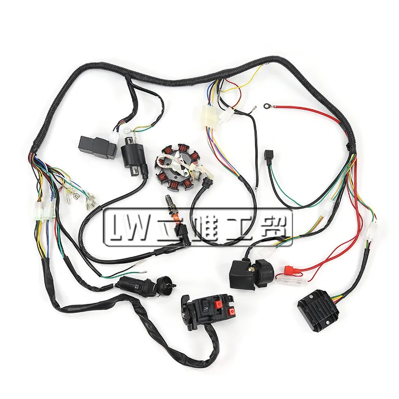 ATV beach car accessories CG125 150 250CC whole car line wiring harness electrical parts function switch assembly