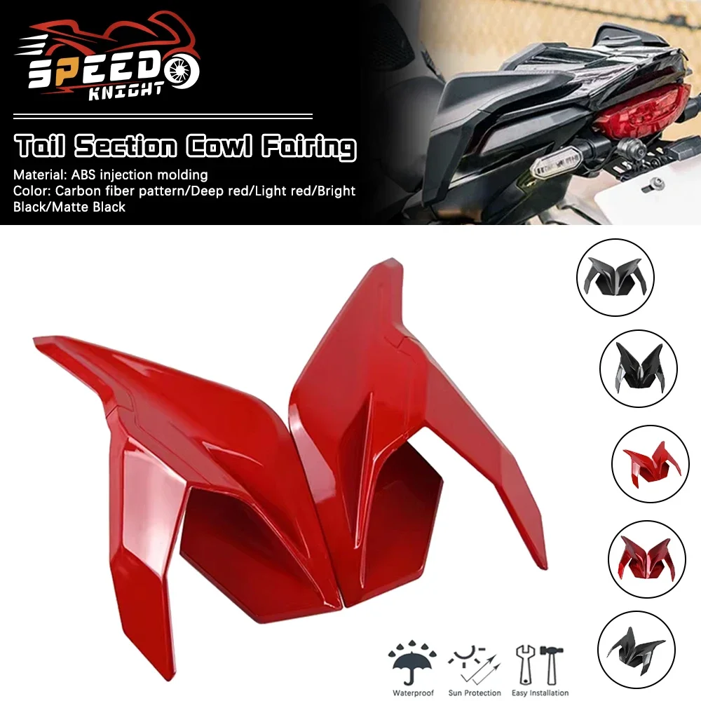 

For Honda CB650R CBR650R 2020-2023 Motorcycle Accessories Rear Fairing Cover & Rear Seat Cover Kit