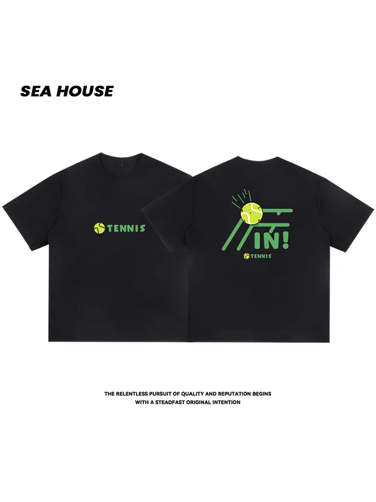 

Спортивная футболка с круглым вырезом из нейлона, быстросохнущая, легкая, тонкая, с мультяшным принтом, стандартный крой