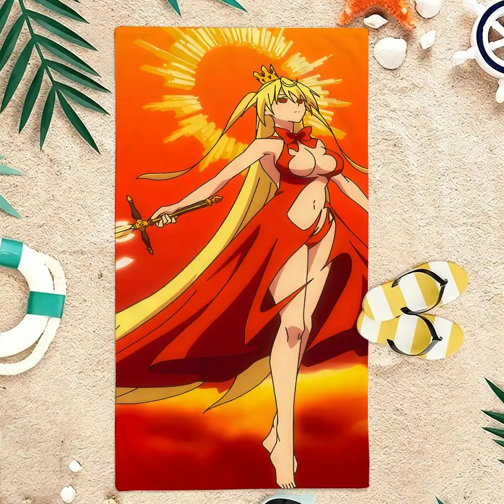 Cyberpunk Anime D-Demon Lord2099 Towel Microfiber soft Beach Towel for Travel Fitness Sauna Bathing Camping