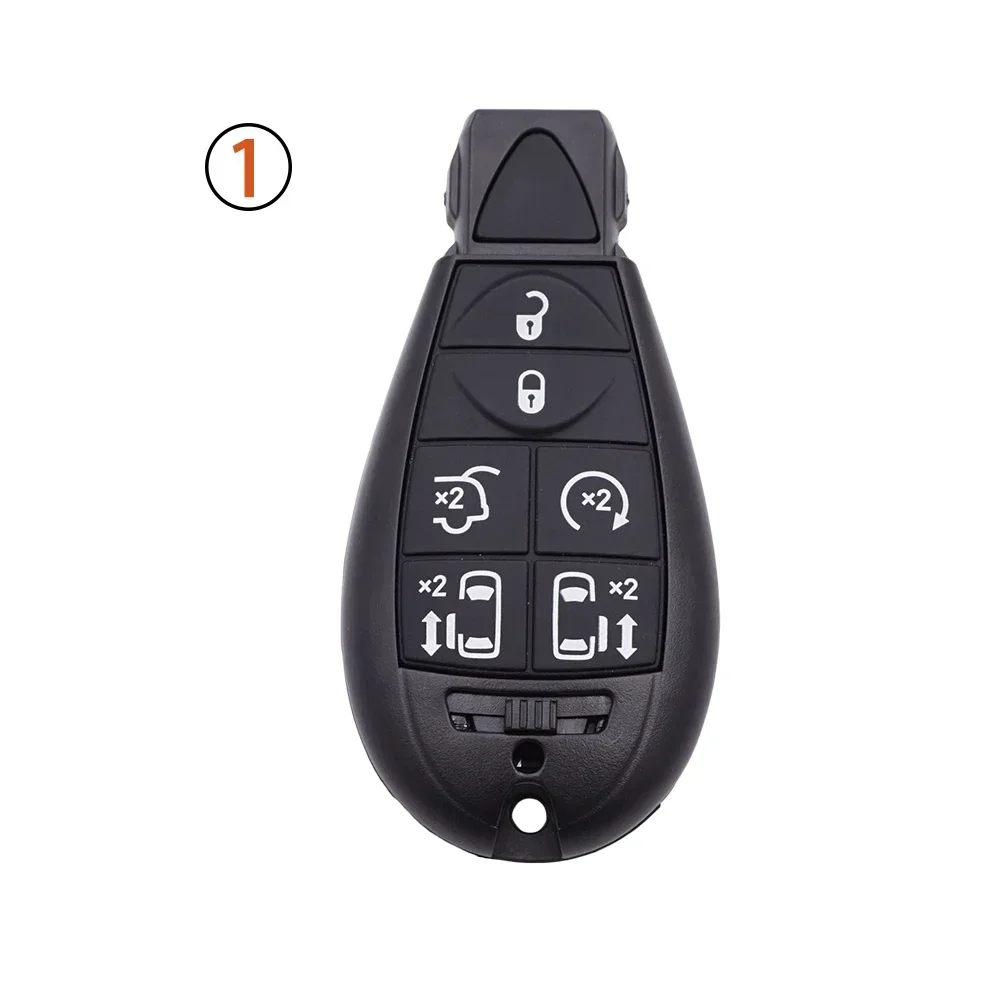 Xinyuexin Remote Smart Car Key Shell for Chrysler Town & Country for Jeep Grand Cherokee for Dodge Magnum Durango Car Accessory