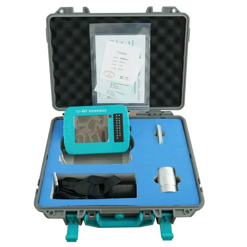 TJ-FKY Digital Crack Width Meter Concrete Crack Measuring Instrument for measure crack widths in concrete buildings