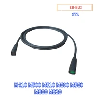 Bafang-Cable de Motor medio, Cable extendido de pantalla 1T1, M410, M500, M510, M600, M800, M820, M560