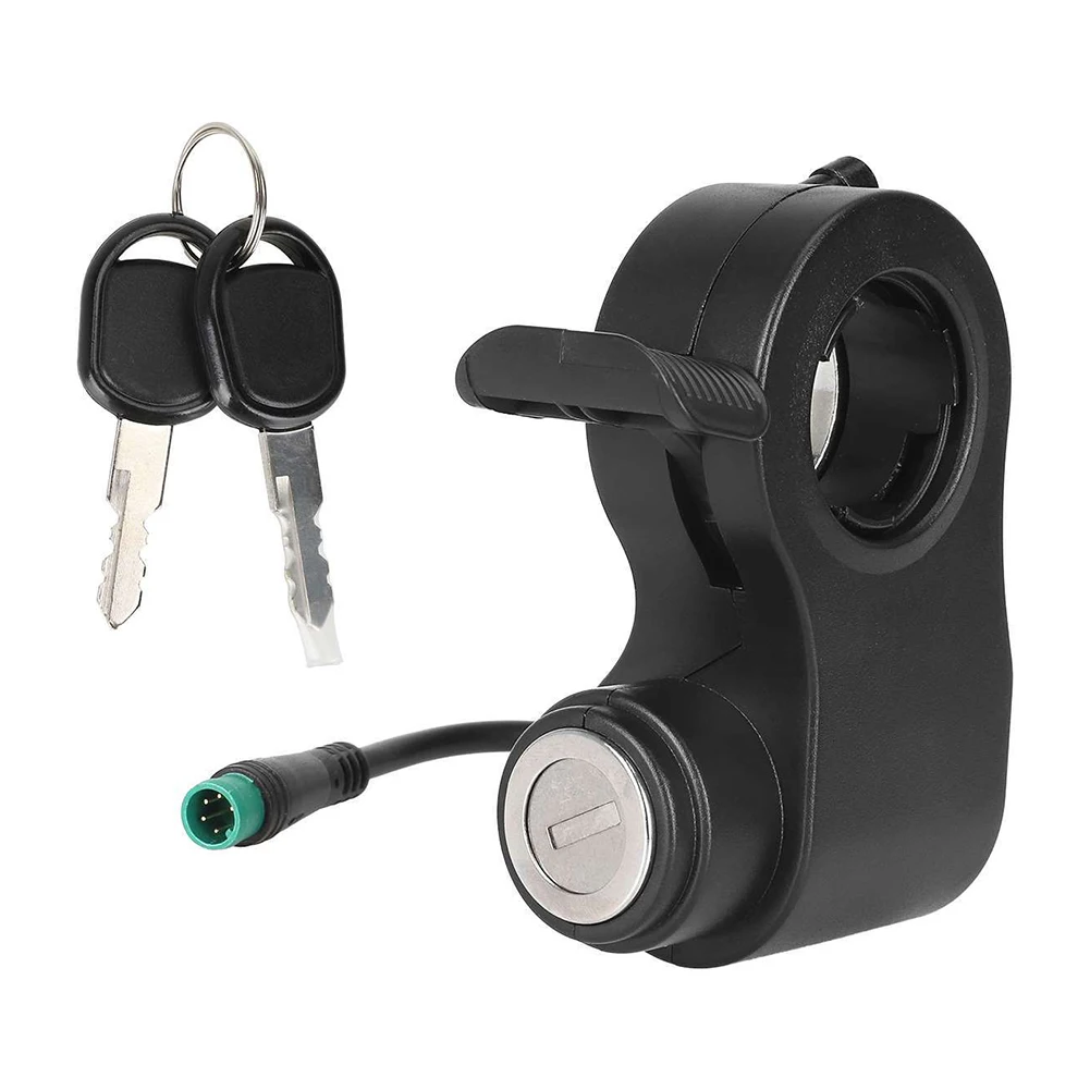 Electric Scooter Lgnition Lock For Kukirin For G2 For Pro For Max 5pin Integrated Throttle Switch Lock With Key For E-scooter