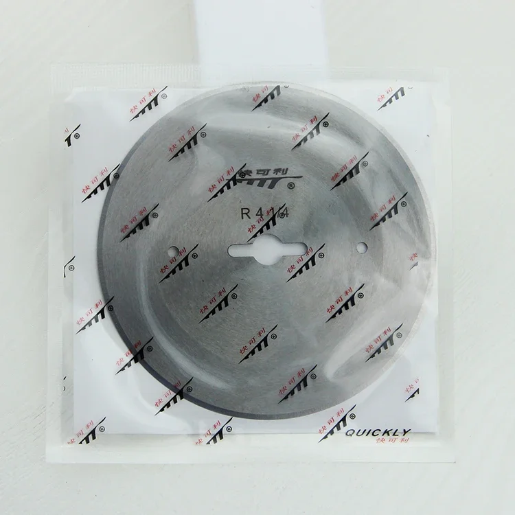 1PCS Breaking Machine Circular Knife R4 1/4 High Speed Cutting Fabric Alloy Steel round Blade Sewing