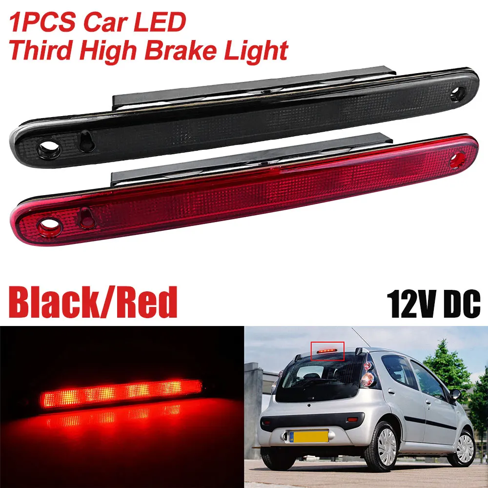 

For Pe-ugeot 107 For Ci-troen C1 Ay-go high mounted third brake light obd2 Car light accessories OE: 1606372780