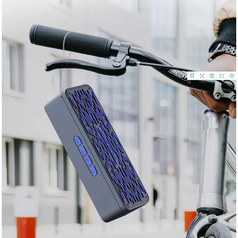 Portable Bluetooth TWS Bluetooth 5.0 Wireless Outdoor Speaker with 3D Stereo Subwoofer 2025 2000 MAh Battery Computer Mini New