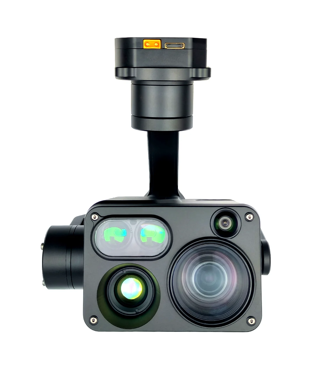 TOPOTEK KHT30B AI Tracking- 30X optical zoom +Fixed-focus 1080P EO +640*512 IR thermal imaging +1800m range finder