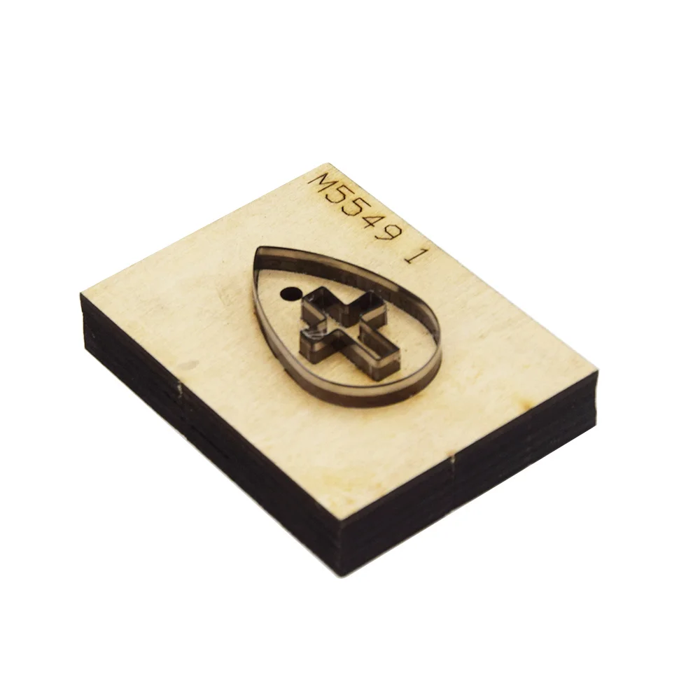 

Крестообразные серьги-капли, форма для резки деревянных штампов, перфоратор, Herenamientas para cuero, шаблон для рукоделия, резак для ткани