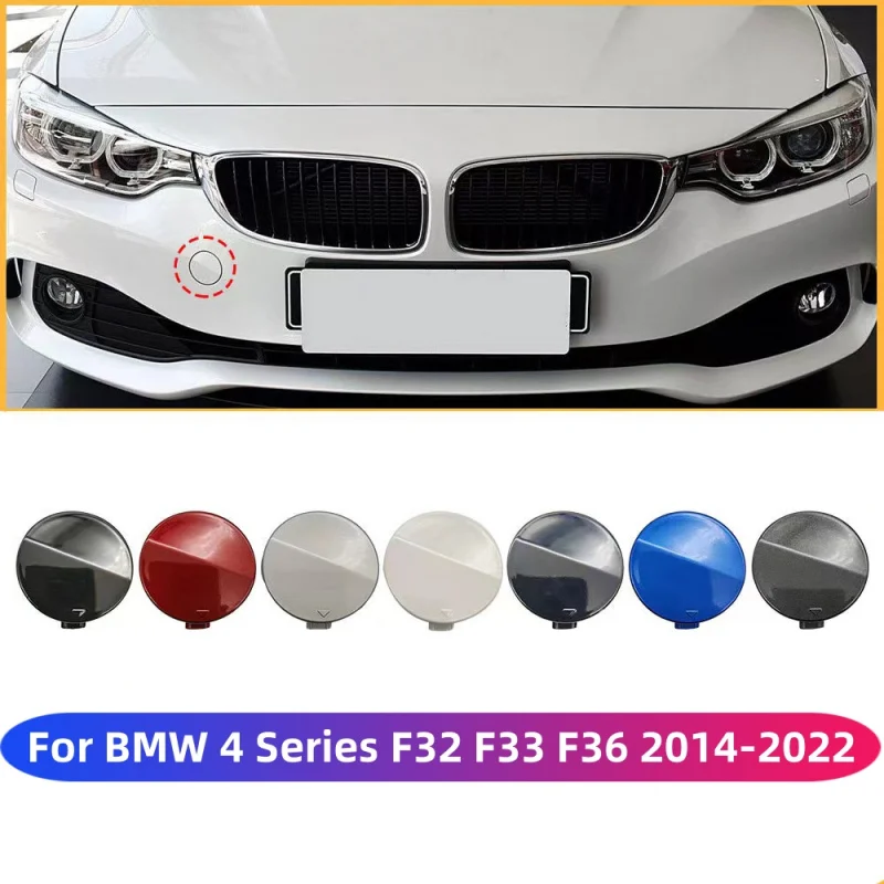 

For BWM 4 Series F32 F33 F36 2014-2020 Car front bumper towing hook hole cover plate front trailer cover 5111 7362 392