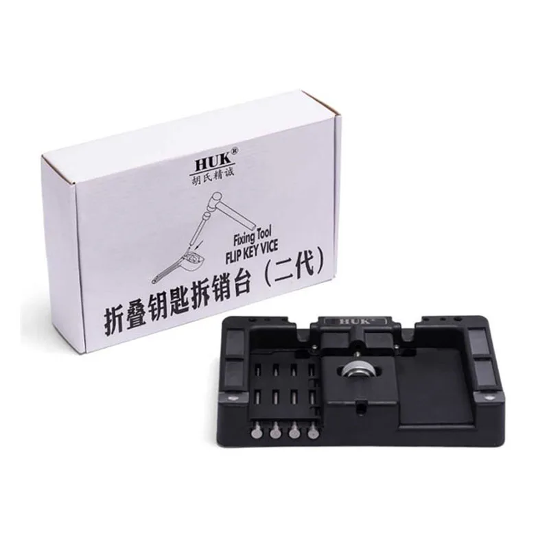 

High Quality Original HUK Key Fixing Tool Flip Key Vice Of Flip-key Pin Remover for Locksmith Tool With Four Pins